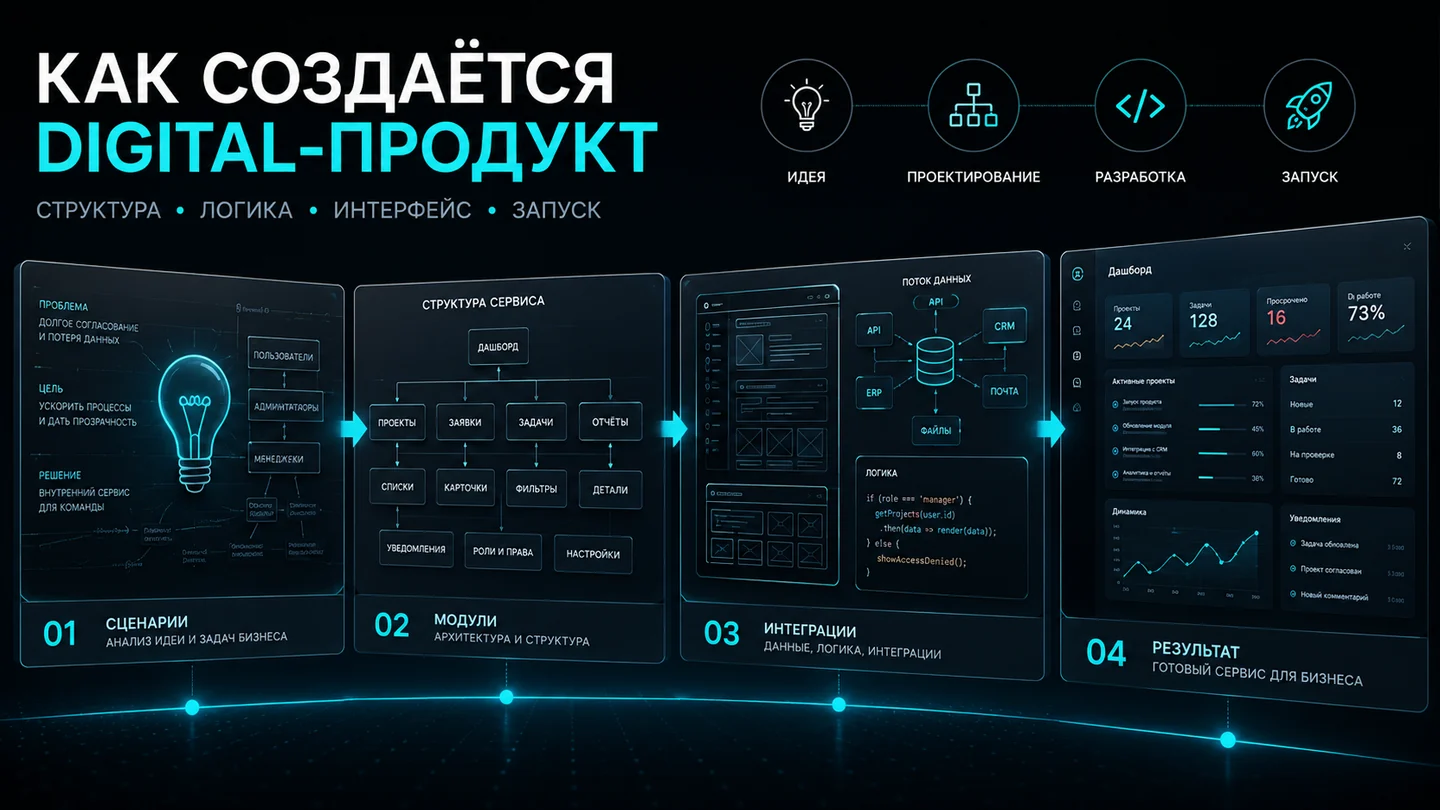 Процесс создания digital-продукта
